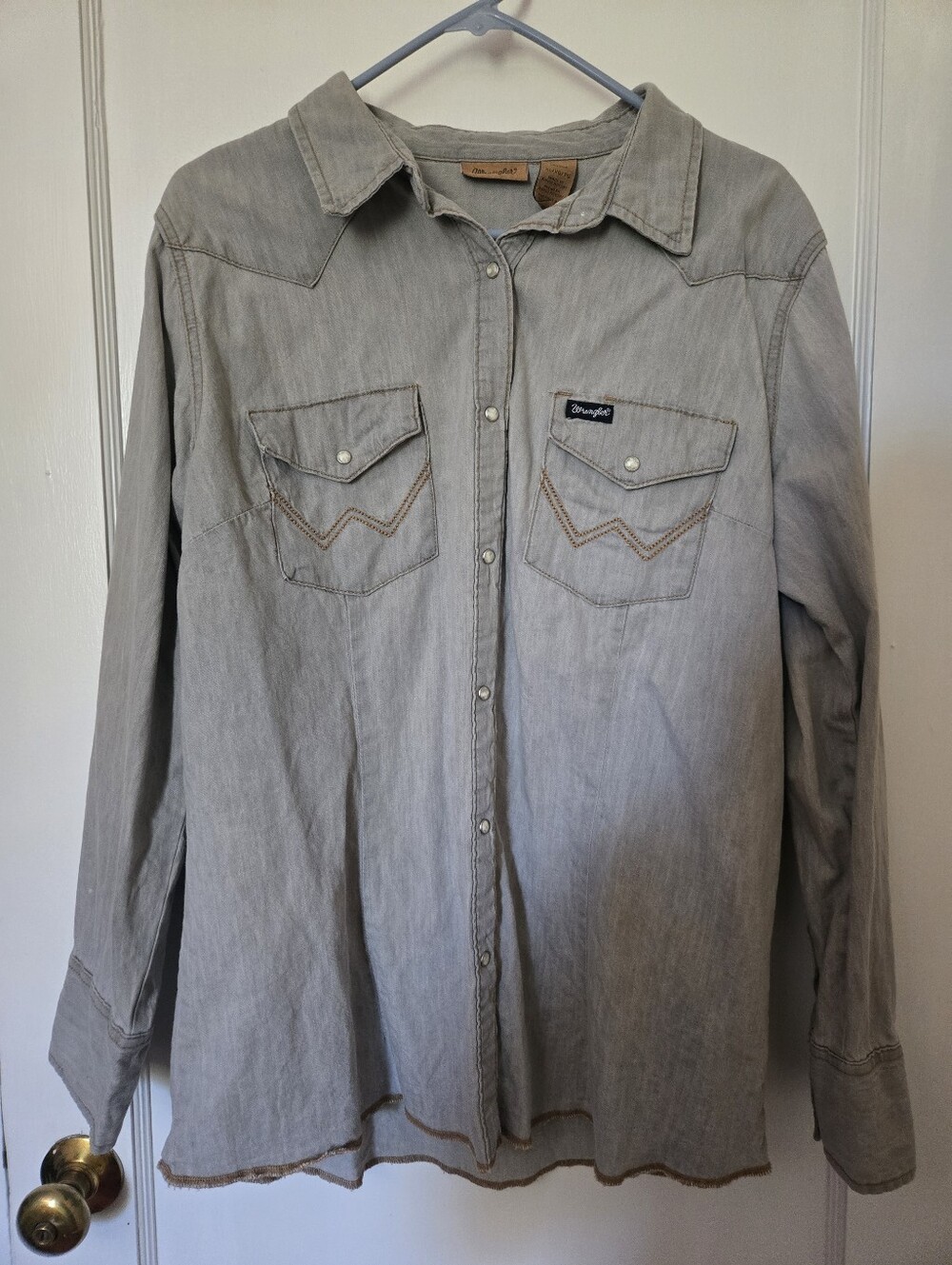 Wrangler Womens XL Long Sleeve Shirt